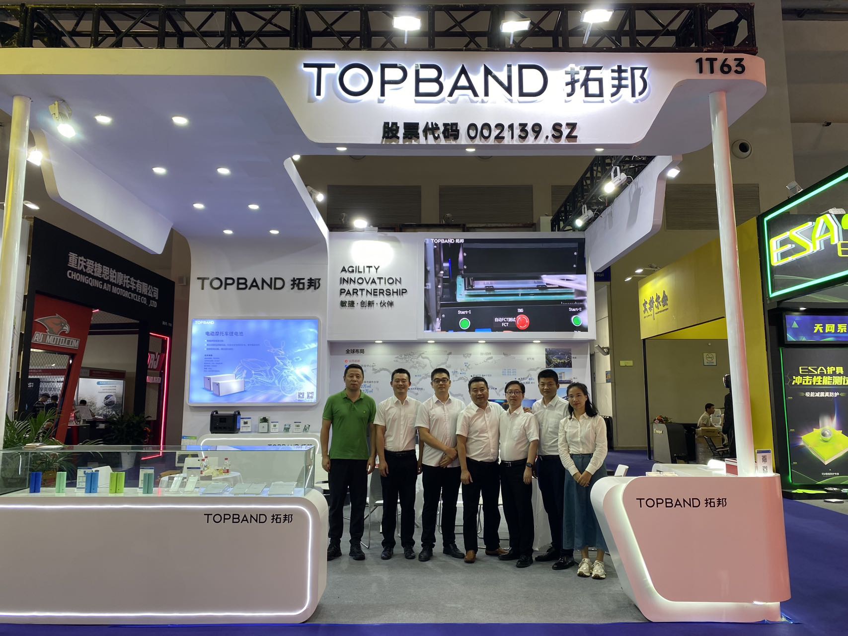 Exhibition News | Topband Battery Makes Stunning Appearance at Chongqing Motorcycle Exhibition, 