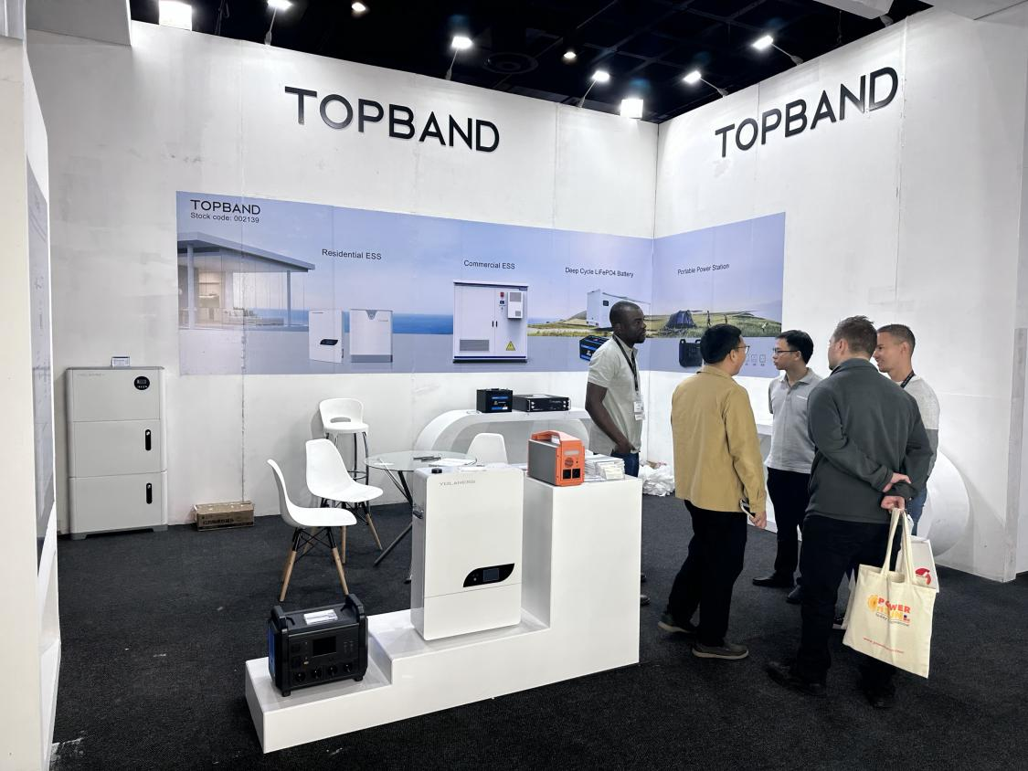Save Energy and Reduce Emission for a Low-carbon Life —Topband Battery at“The Solar Show Africa” 2023
