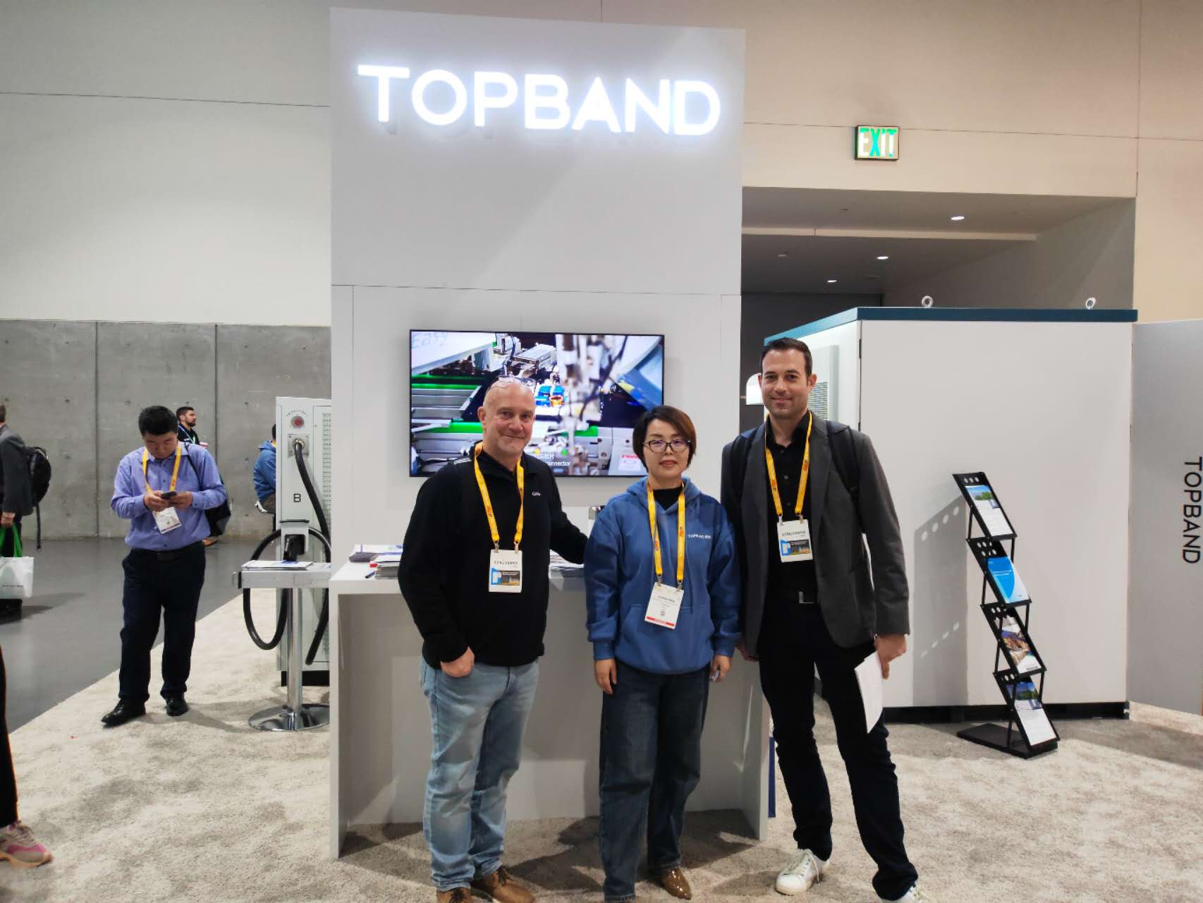 Topband Battery's Overseas Debut of Integrated Commercial Energy Storage System Shines at Intersolar NORTH AMERICA